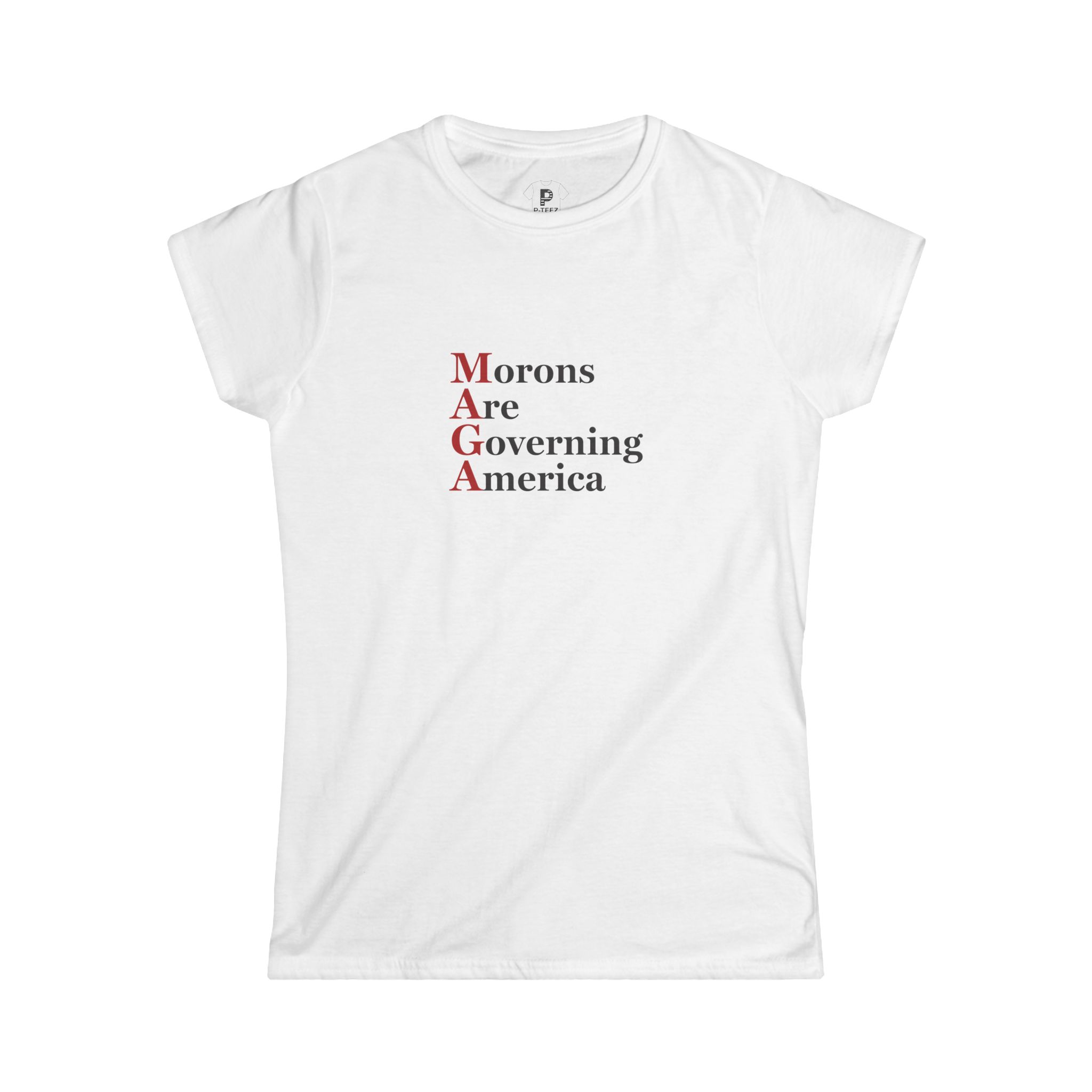 Women's Morons Are Governing America T-Shirt - Image 2