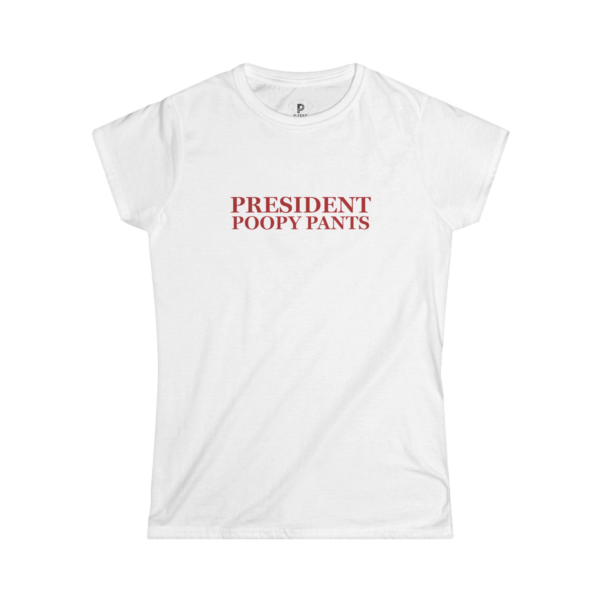 Women's President Poopy Pants T-Shirt - Image 2